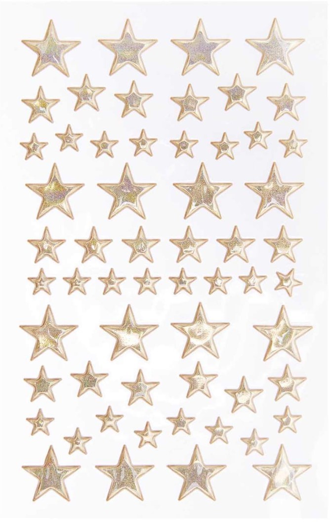 Puffy Stickers Stars